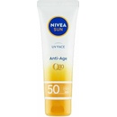 Přípravky na opalování Nivea UV Face Q10 Anti-Age & Anti-Pigments protivráskový krém na opalování SPF50 50 ml