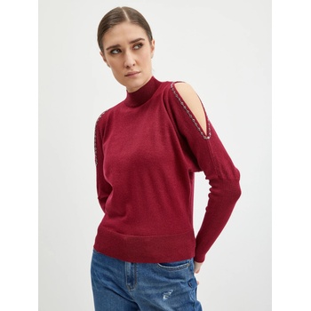 Image 1 of orsay Винен дамски пуловер с изрязан детайл ORSAY Orsay | Cherven | ЖЕНИ | XS
