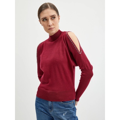 orsay Винен дамски пуловер с изрязан детайл ORSAY Orsay | Cherven | ЖЕНИ | XS
