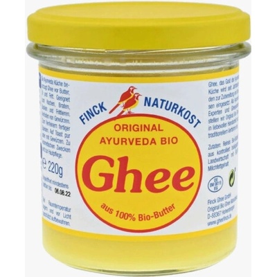 Finck Naturkost Ájurvédské ghí 220 g bio BIO VEGETARIAN BEZLEPEK