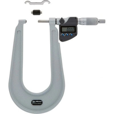 Mitutoyo Digimatic Třmenový mikrometr na měř.tloušťky plechů IP65 0-25 mm 389-271-30