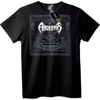 NOONEBRAND Тениска Amorphis Бенд - XL, Black