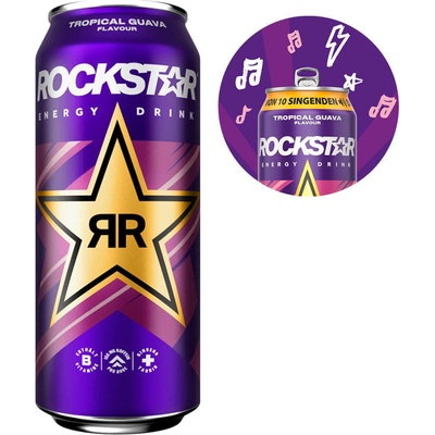 Rockstar Tropical Guava 0,5 l – Hledejceny.cz