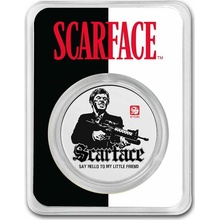 9Fine Mint Scarface 40th 5000 Franc 2023 Chad TEP Colorized 1 oz