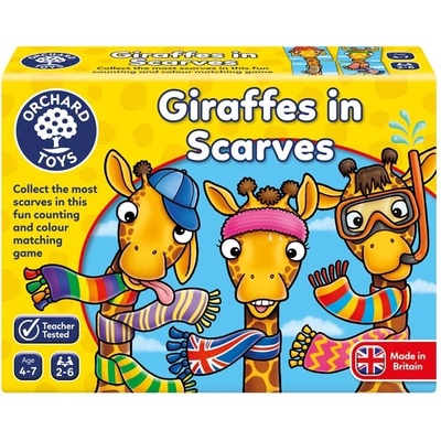 Orchard Toys Giraffes in scarves žirafy v šálách