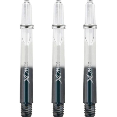 XQMax Darts Gradient with Logo - midi - clear black – Zboží Dáma