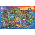 Ravensburger - Puzzle Isle of Sights - 3 000 piese
