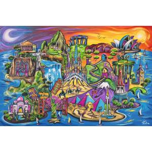 Ravensburger - Puzzle Isle of Sights - 3 000 piese