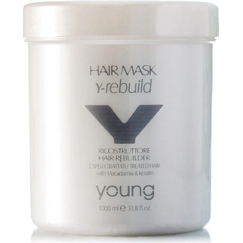 Young Y-REBUILD Maska obnovující s makadamiovým olejem a keratinem 1000 ml