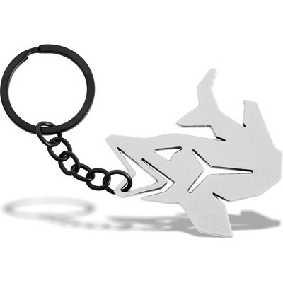 Delphin Klíčenka S Otvírákem Na Lahve Pikener Stříbrná