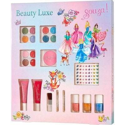Souza! Dětská kosmetická sada veganská beauty luxe 13 dílů