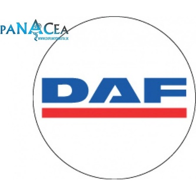 Samolepka na stredy kolies živicová 4ks - DAF (C13)