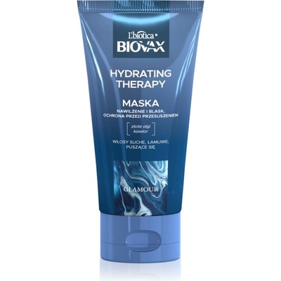 BIOVAX Glamour Hydrating Therapy хидратираща маска за суха и непокорна коса 150ml