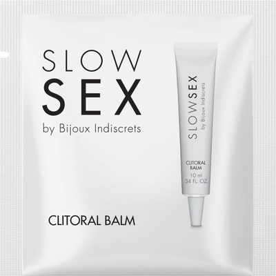 Bijoux Indiscrets Slow Sex Clitoral Balm Sachette 2 ml