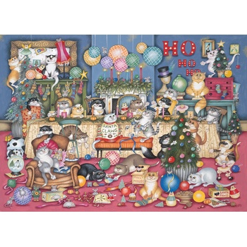 Gibsons - Puzzle Feline Festivities - 1 000 piese