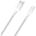 Dudao L9T 5A USB-A - USB-C кабел 1 м - бял (L9T_White)