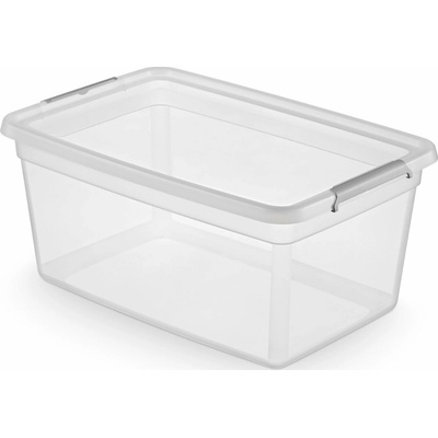 Lumarko Kontejner s policemi a klipy 58x39x25cm 40 l