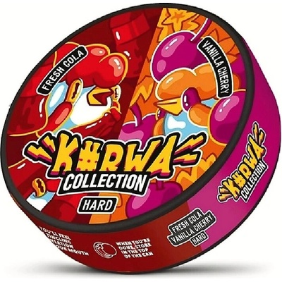 Kurwa collection cola cherry vanilla 12 mg 20 sáčků – Zboží Dáma