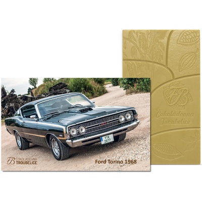 Čokoládovna Troubelice bílá 40% Ford Torino 45 g