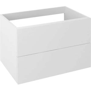 SAPHO Treos - Шкафче за умивалник 75x53x51 см, 2 чекмеджета, матово бяло TS075-3131 (TS075-3131)