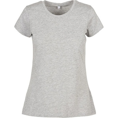 Build Your Brand Dámske tričko BB012 Heather Grey