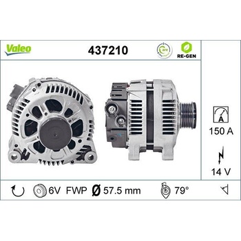 Generátor VALEO 437210
