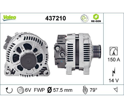 Generátor VALEO 437210