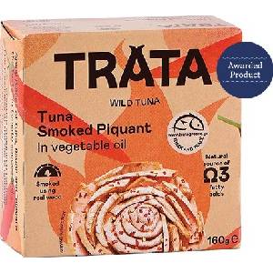Trata Риба тон, пушена в олио пикантна 160гр