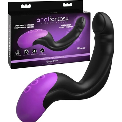 Простатен масажор, вибриращ и пулсиращ - Hyper Pulse Point (PIPE479223)