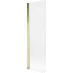 Mexen Mist параван за вана 1-крилен 70 x 150 cm, прозрачен, златен - 8A9-070-001-50-00 (8A9-070-001-50-00)
