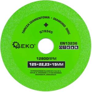GEKO Диамантен диск за стъкло и плочки 125x22, 23x15mm 81623 (G78345)