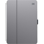 Speck Balance Folio Case - текстилен калъф и поставка за iPad 9 (2021), iPad 8 (2020), iPad 7 (2019) (тъмносив)