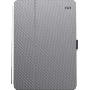 Speck Balance Folio Case - текстилен калъф и поставка за iPad 9 (2021), iPad 8 (2020), iPad 7 (2019) (тъмносив)
