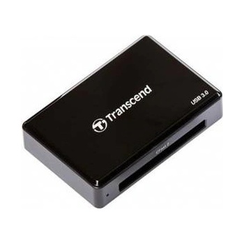 Transcend CARDREADER CFAST USB 3.0 CFast 2.0 USB3.0, CF, CF Type II, Black, 5000 Mbit/s, USB 3.0, 5 V, 67.6 mm