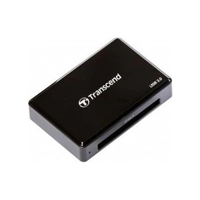 Transcend CARDREADER CFAST USB 3.0 CFast 2.0 USB3.0, CF, CF Type II, Black, 5000 Mbit/s, USB 3.0, 5 V, 67.6 mm