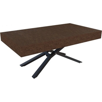 IVM BG Разтегателна маса Тоскана с плот МДФ фурнир - орех