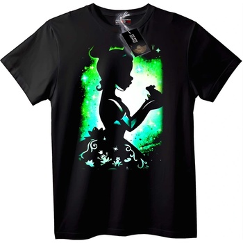 NOONEBRAND Тениска Принцесата и Жабокът - 7XL, Black