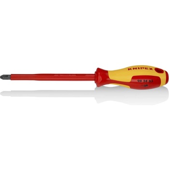 KNIPEX Отвертка PH 3, VDE 1000V жълто-червена ръкохватка 270мм, - K982403 (K982403)