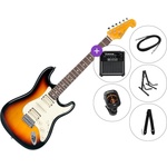 SX SST62+ /HSH Premium SET 3-Tone Sunburst Електрическа китара