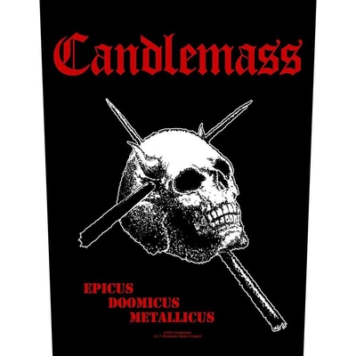 Nažehlovačka Candlemass - Epicus Doomicus Metallicus