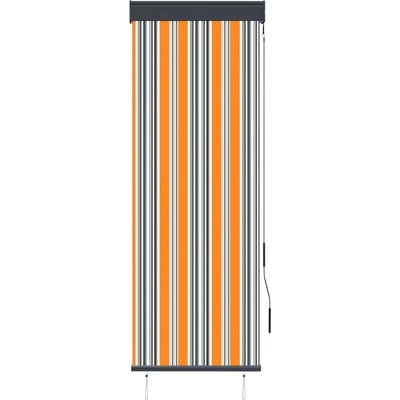 Nabytek XL Venkovní roleta 60 x 250 cm žlutomodrá