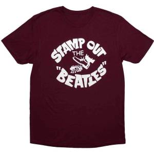The Beatles Stamp Out The Maroon Red L Риза (ROFFTS02MM03)