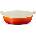 Le Creuset Форма за печене Heritage кръгла 24 см огненооранжева (91062124090108)