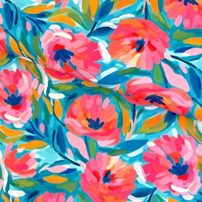 Bavlna Sarah Digital 200g - Multicolour v.1