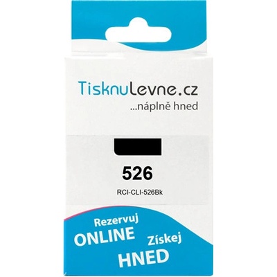TisknuLevne.cz Canon CLI-526Bk - kompatibilní