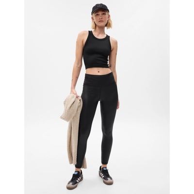 Športové legíny GapFit High Rise Recycled Power Čierna