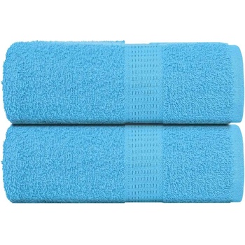 vidaXL Кърпи за пране FROGN 2 бр. Тюркоазени 30x30 см 360 г/м2 (136968)