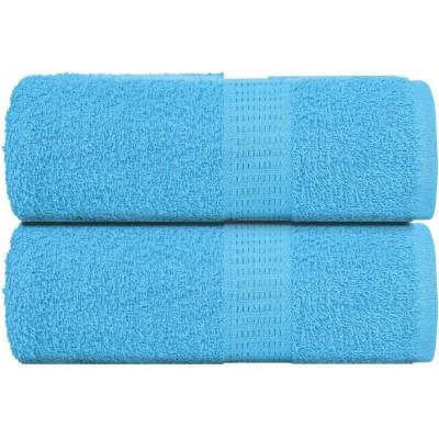 vidaXL Кърпи за пране FROGN 2 бр. Тюркоазени 30x30 см 360 г/м2 (136968)