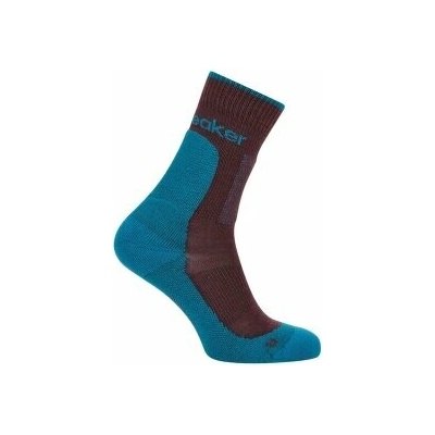 Icebreaker Merino Hike+ Medium Crew Women červená