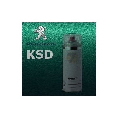 PEUGEOT KSD VERT PETIPRE (LONGCHAMP) metalická barva Sprej 400ml